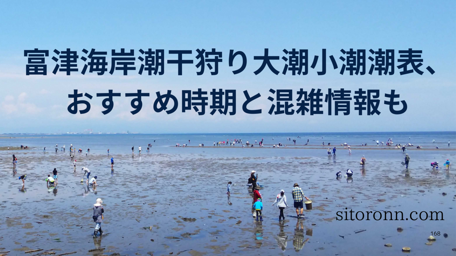 富津海岸潮干狩り2026大潮小潮潮見表、おすすめ時期と混雑情報も | sitoronn